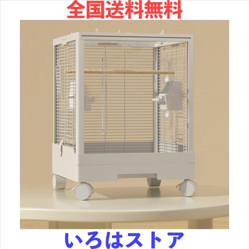 ●底値・新品未開封・透明アクリルドア付き鳥カゴ・ダブルロック設計 底値・新品未開封・透明アクリルドア付き鳥カゴ・ダブルロック設計