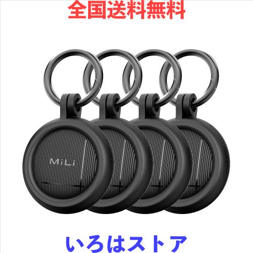MiLi LiTag Duoスマートタグ エアタグ 紛失防止タグ iOS ＆ Android 対応 AirTag同サイズ、キーファインダー、財布・荷物・ペット・子供に