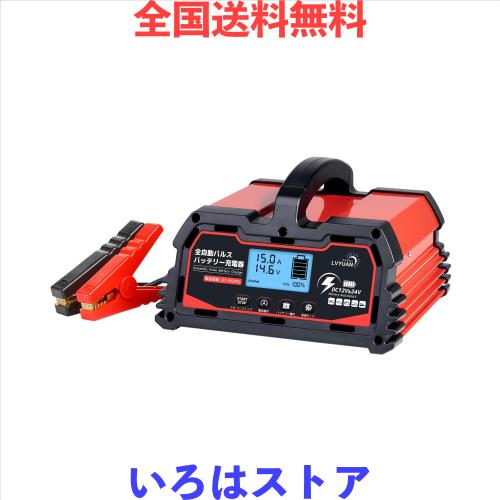 リョクエン（LVYUAN）【正規品】 全自動パルスバッテリー充電器　定格30A Amazon | リョクエン（LVYUAN）【正規品】 全自動パルス
