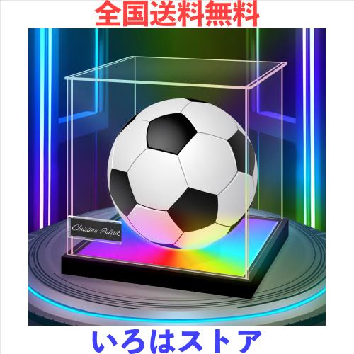 OTAKU サインボールケース サッカーボールディスプレイケース アクリル