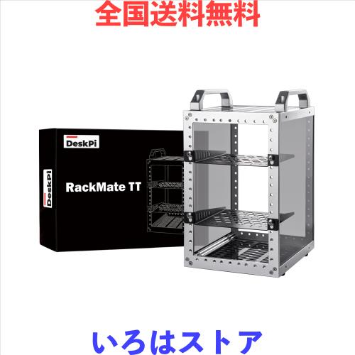GeeekPi DeskPi RackMate TT ミニサーバーキャビネット（ミニPC、ネットワーク、サーバー、オーディオ、ビデオ機器用）