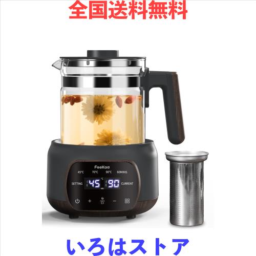 【人気】Feekaa 電気ケトル ガラス 温度調節 保温機能付き 1.3L大容量 人気】Feekaa 電気ケトル ガラス 温度調節 保温機能付き 1.3L大容量
