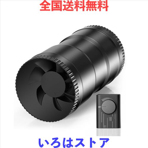 Hon＆Guan ダクトファン 100mm 中間取付型【インボイス制度登録店】換気扇 パイプファン 排気 強力 省エネ 静音 ダクト用/窓用/卓上用/塗