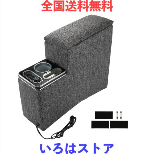 Sporacingrts シエンタ コンソールボックス 170系 10系 15系 センターコンソール アームレスト 収納ボックス ワイヤレス充電付き SIENTA