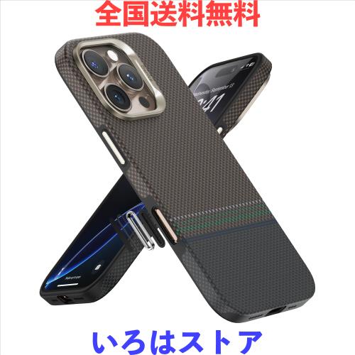 【新浮織工芸！】 BENKS iPhone 16 Pro用ケース MagSafe対応 耐衝撃 耐久性 TPU素材 レンズ保護 落下防止 スマホケース カメラコントロー