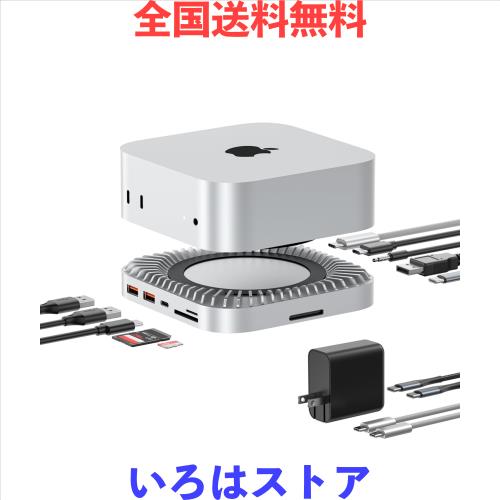 三画面対応】Mac Mini 拡張ハブ 10in1 Thunderbolt 3対応 40Gbps高速