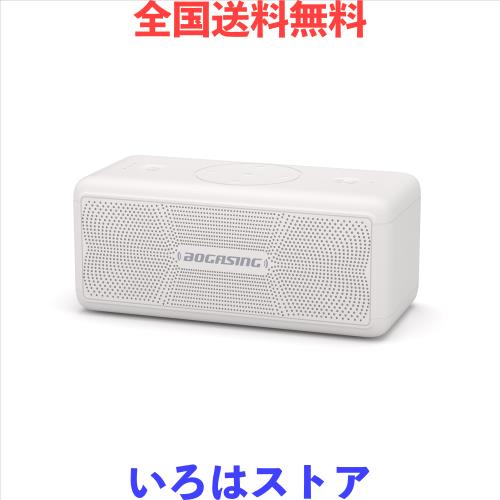 BOGASING M5 Bluetoothスピーカー ポータブル ワイヤレス スピーカー 360度サウンド 40W出力 大音量 重低音 DSP技術搭載 IPX7 防水 防塵