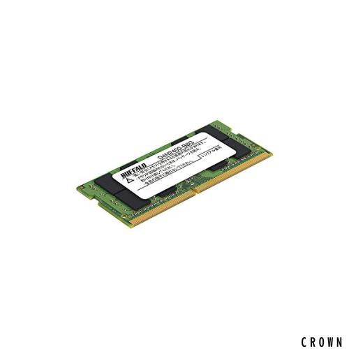 バッファロー BUFFALO PC4-2400対応 260ピン DDR4 SDRAM SO-DIMM D4N2400-B8Gの通販は