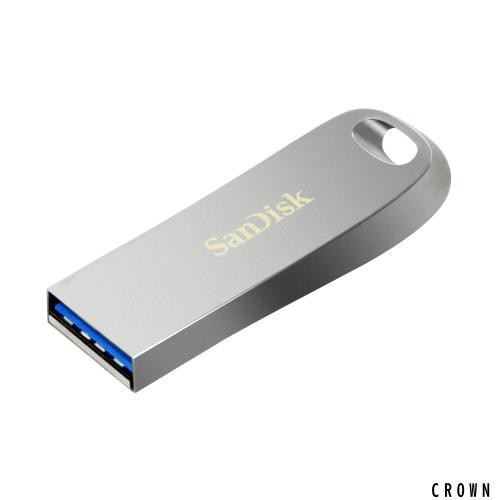 サンディスク USB 3.1 Gen 1 フラッシュメモリ 64GB UP TO 150MB/s read Ultra Luxe 全金属製デザイン グローバルパッケージ【5年保証】