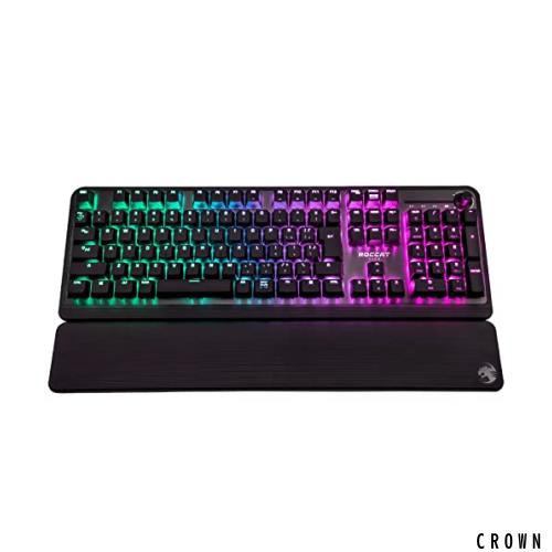 ROCCAT USB Pyro メカニカル RGB ゲーミングキーボード リニア(赤軸) JP日本語配列 ドイツデザイン ROC-12-627の通販は 18,748円