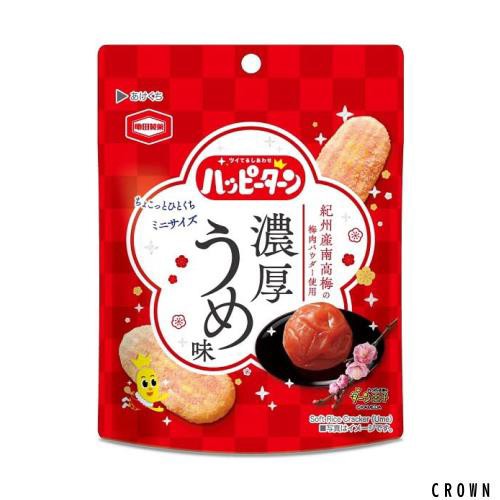【販路限定品】亀田製菓 ハッピーターン ミニ 濃厚うめ味 30g×12袋