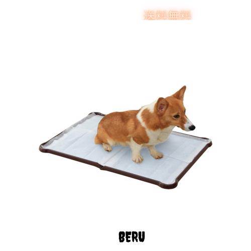 アイリスオーヤマ 犬 トイレ シーツぴたっとトレー ダブルワイド ブラウン P-SPTD