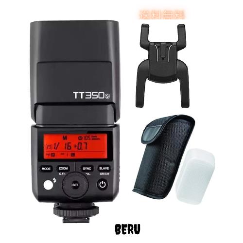 【正規品 技適マーク付き日本語説明書付】Godox Thinklite TTL TT350S ミニカメラフラッシュ高速1 / 8000s GN36 ソニーミラーレス DSLR