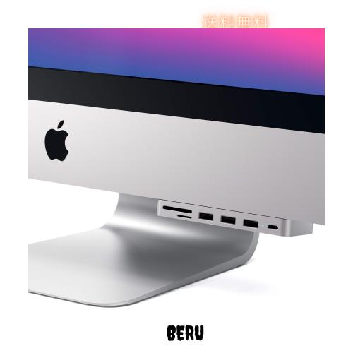 Satechi USB-C クランプハブ (シルバー) (2017/2019/2020 iMac/iMac Pro対応) USB-Cデータ USB-A3.0 Micro/SDリーダー (2021 iMacは非対 7,250円