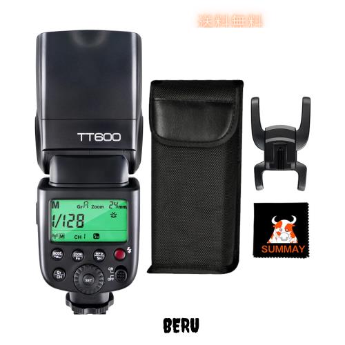 【Godox正規代理＆日本語取説書】GODOX TT600 クリップオン ストロボ ガイドナンバー60 フラッシュ スピードライト キヤノン ニコン 富士