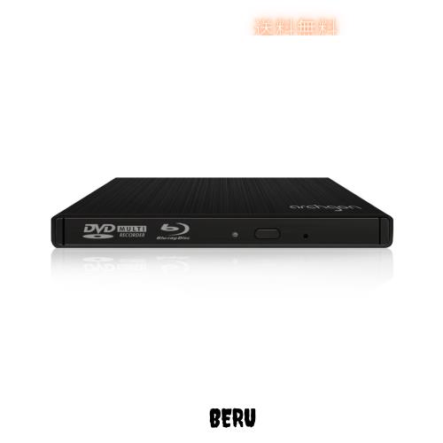 Archgon USB 3.1 外付けCD/DVD/BDドライブ Blu-ray ブルーレイ 薄型 ポータブル アルミ製筐体 BDXL対応 Windows/Mac 両対応 USB-A, USB-Cの通販は