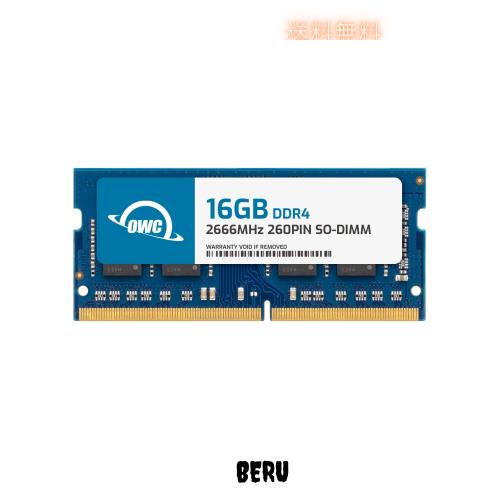 OWC 16.0GB 2666MHz DDR4 PC4-21300 SO-DIMM 260ピンメモリアップグレード (OWC2666DDR4S16G) 2019-2020 27インチ iMac (iMac19,1 iMac20の通販は