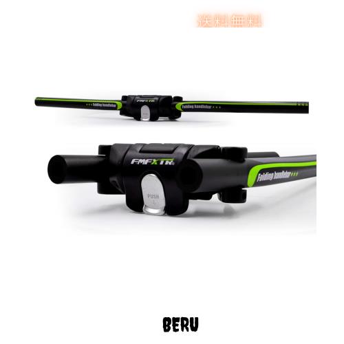 UPANBIKE 自転車のアルミニウム合金 折りたたみハンドルバー クイックリリース 折り畳み式のバー スクーターハンドルバー 31.8mm/25.4mm(