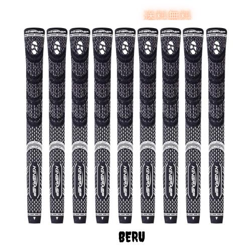 「カッターテープ付き」ゴルフグリップ ゴルフクラブ用パーツ 滑り止め ラバー アイアン用 バックラインなし ミッド/標準サイズ ミニグリ