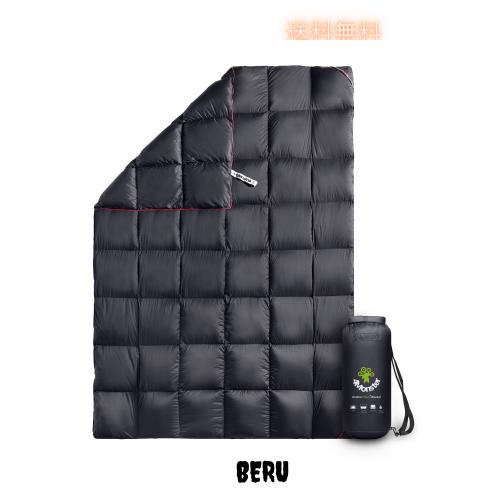 4Monster ダウン ブランケット マルチブランケット 防寒 アウトドア キャンプ 旅行 軽量 防水 防風 コンパクト ひざ掛け 肩掛け 掛け布団