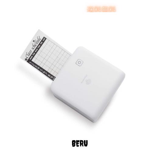 サーマルプリンター Phomemo M02 Pro 300DPI スマホ対応 モバイル ポータブル式 ミフォトプリンタ メモプリンター 感熱 白黒 写真印刷 Blの通販は