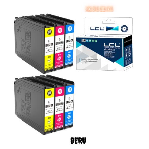 LCL EPSON用 IB02 IB02A IB02CA IB02MA IB02YA (2*3色セット) 顔料