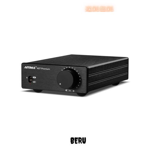AIYIMA A07 Premium TPA3255 パワーアンプ 300Wx2 D級ステレオデジタルオーディオアンプ 2.0chアンプ パッシブスピーカー用ホームオーデ