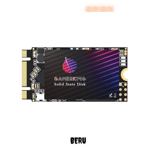 GamerKing M.2 2242 SSD 512GB SATA III 6Gb/s NGFF 内蔵型 Solid State Drive ハードドライブ 高性能ハードドライブノート/パソコン/デの通販は 6,651円