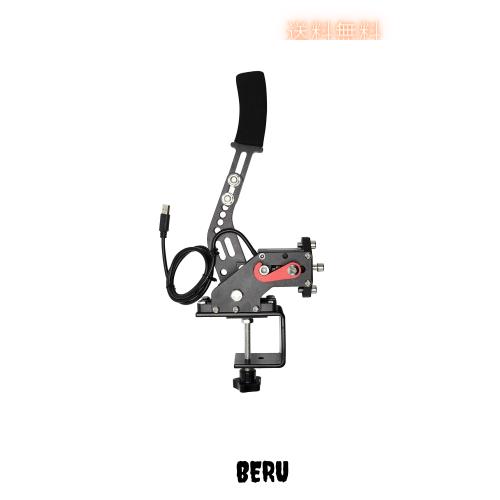 PC USB ハンドブレーキ リニアハンドブレーキをシミュレートロジクール G27 G29のレースゲーム用 14ビット (Handbrakeデスクトップ固定,の通販は