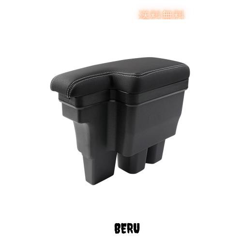 Auto Spec スズキ 新型ジムニー JB64W JB74W H30.7-現行 車用アームレスト コンソールボックス 車内収納ボックス 車種専用設計 小物入れ