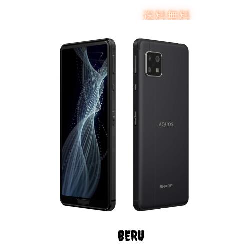 SHARP SIMフリースマホ AQUOS sense4 ブラック