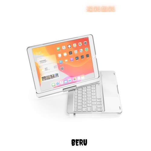 360度回転 iPad 10.2 Air3 Pro10.5 キーボードケース タッチパッド搭載 iPad 第 9/ 8 /7 世代 一体型 7色のバックライト iPad 9 iPad 8 iの通販は 6,009円