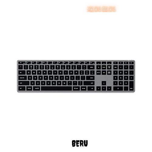 Satechi スリム X3 Bluetooth バックライトキーボード マルチペア (スペースグレイ) (3ゾーン) (iMac, MacBook, iPadなど2012以降 Macデ 15,366円