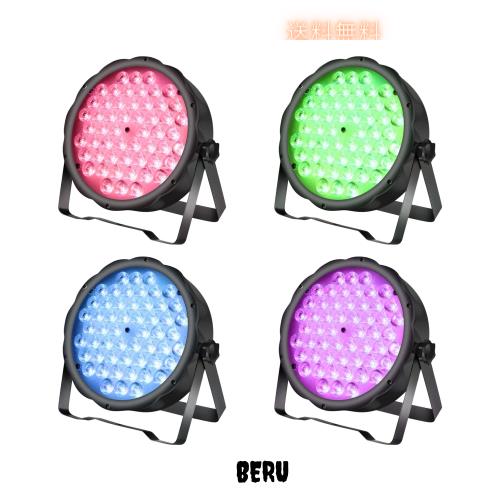 BETOPPER ステージライト 54x1.5W RGBW LED 舞台照明 多色変換 ステージ照明 DMX512 3/7CH パーティライト DJ disco light クラブライト