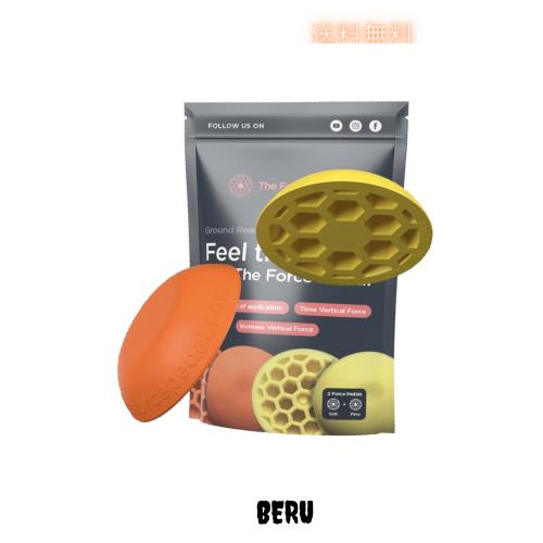The Force Pedal - ゴルフトレーニングエイド - クラブヘッドスピードを向上 - 地上反応力と安定性 - フォースペダル2個