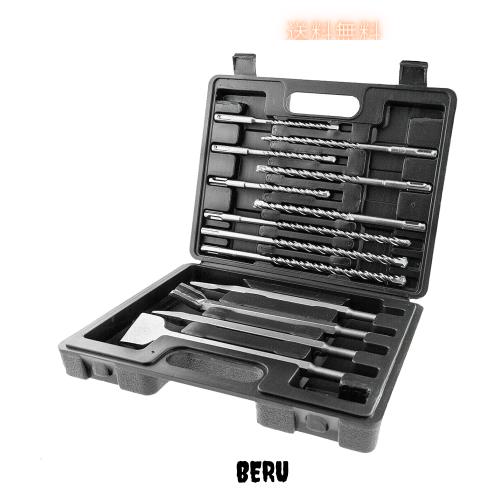 KEWAYO 13pcs ハンマードリル ビット コンクリートドリル 振動ドリル 電動ハンマー用 チゼル SDS プラス シャンクビット 掘削ツールの通販は 4,998円