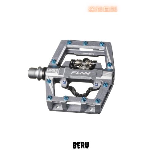 Funn マンバ S (Mamba S) ビンディング ペダル - 片面 SPD 対応 マウンテンバイク ペダル - 片面 フラットペダル - マウンテンバイク BMX