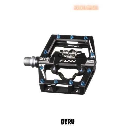 Funn マンバ S (Mamba S) ビンディング ペダル - 片面 SPD 対応 マウンテンバイク ペダル - 片面 フラットペダル - マウンテンバイク BMX