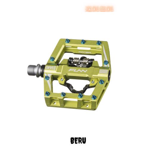 Funn マンバ S (Mamba S) ビンディング ペダル - 片面 SPD 対応 マウンテンバイク ペダル - 片面 フラットペダル - マウンテンバイク BMX