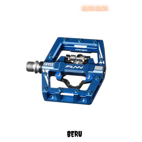 Funn マンバ S (Mamba S) ビンディング ペダル - 片面 SPD 対応 マウンテンバイク ペダル - 片面 フラットペダル - マウンテンバイク BMX