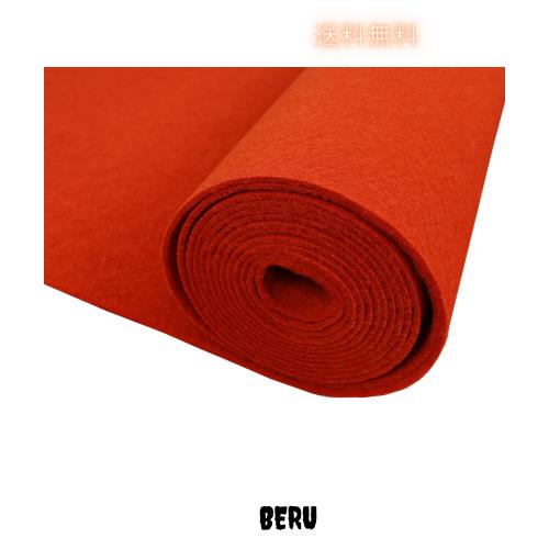 uyoyous 厚さ5.5mm レッドカーペット ロール 赤 絨毯 10m * 1.0m 通路赤カーペット ウェディング 開会祝い 展示階段 パーティステージT