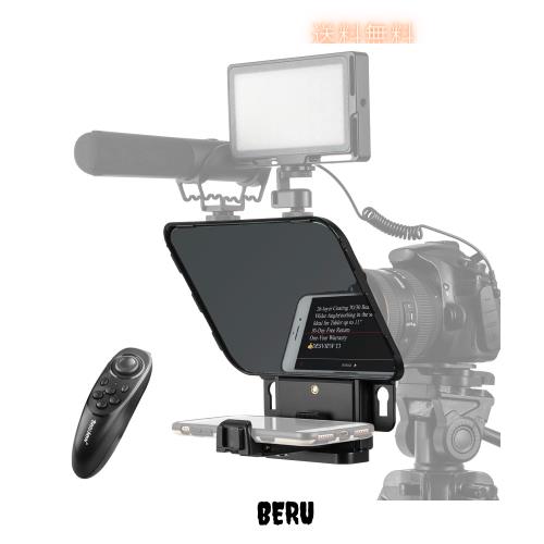 Desview T3 テレプロンプター スマートフォンタブレット デジタル一眼レフカメラ 11インチ Padの携帯電話用ポータブル テレプロンプター