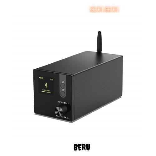 SMSL SA300 Bluetooth 5.0 アンプ パワーアンプ HI-FI クラスDオーディオ デジタルアンプ「MA12070」アンプIC搭載/80Wx2大出力/EQ・高低