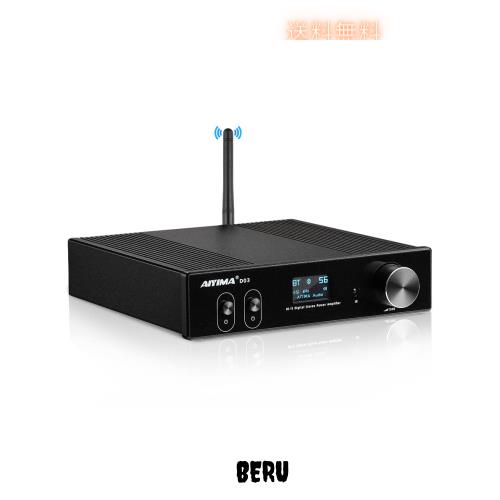 AIYIMA D03 Bluetooth5.0 パワーアンプ 150W * 2 HIFI2.1デジタルアンプ ACC、SBC、aptX、aptX-LL、APTX-HDをサポート ホームオーディオ