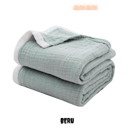 SE ガーゼケット タオルケット ダブル クイーン キング 4重 ガーゼ生地 綿100% お昼寝ケット 肌掛け布団 安心する柔らかさ 吸湿通気 抗菌の通販は 6,221円