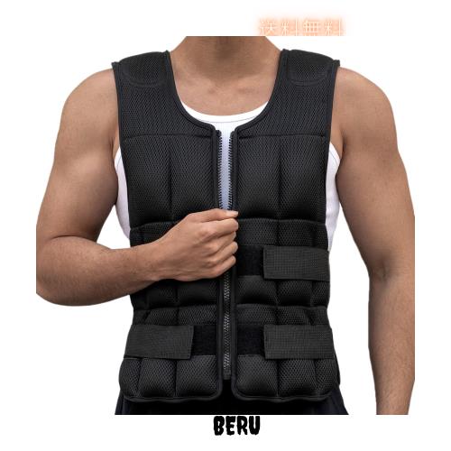 AIFY ウエイトベスト ウエイトジャケット 加重ベスト 重量調節可 20kg ウェイトベスト パワーベスト 筋トレ トレーニング ウォーキング