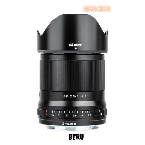 VILTROX AF 23mm F1.4 STM 広角レンズ 単焦点レンズ ニコンZマウント 交換レンズ 瞳AF対応 F1.4大口径 軽量 柔らかいボケ味 APS-Cフレー
