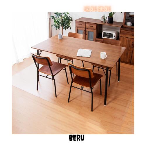 Bloomlover PVC ダイニングマット 透明 200X300cm 特大サイズ 床を保護するダイニングマット 超大判 カーペットプロテクターマット 厚さ1