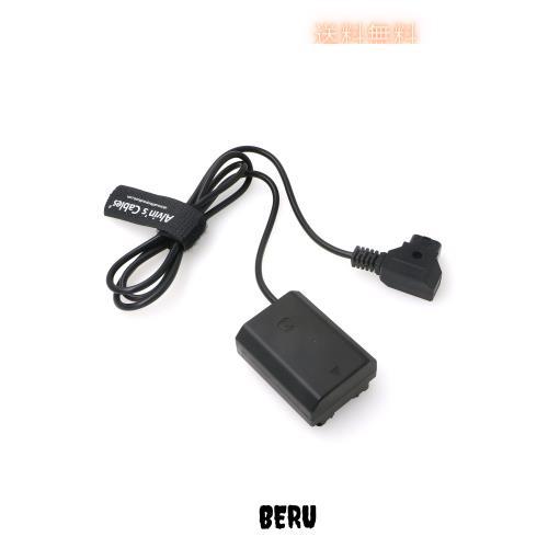 Alvin’s Cables NP-FZ100 ダミーバッテリーからDtap電源ケーブル Sony A7III A7R A9 ILCE-9 FX3デジタルカメラ用