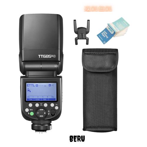 【Godox正規代理店】GODOX TT685II-C フラッシュストロボ E-TTL GN60 HSS 1 / 8000s 高速同期 Speedlite クリップオンストロボ 0.1〜2.6秒